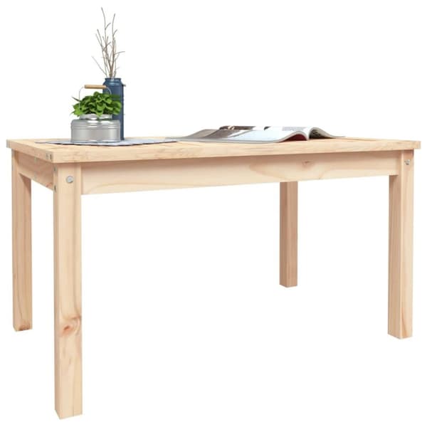 vidaXL Hagebord 82,5x50,5x45 cm heltre furu