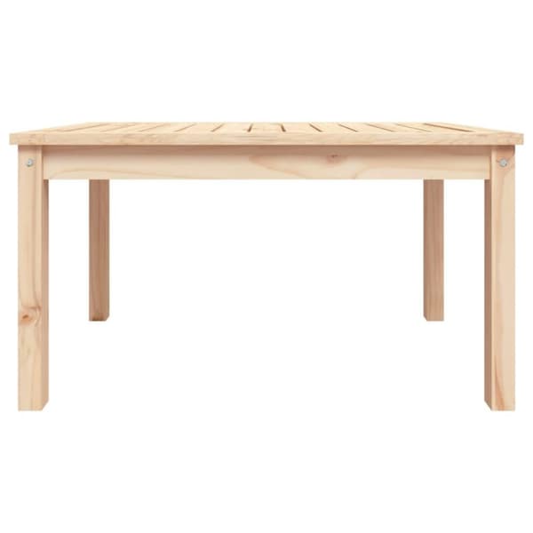 vidaXL Hagebord 82,5x50,5x45 cm heltre furu