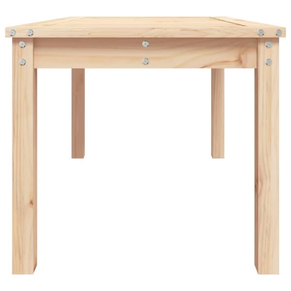 vidaXL Hagebord 82,5x50,5x45 cm heltre furu