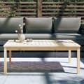 Miniatyrbilde 3 av 8: vidaXL Hagebord 121x82,5x45 cm heltre furu