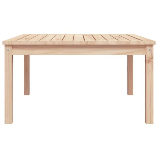 vidaXL havebord 82,5x82,5x45 cm massivt fyrretræ