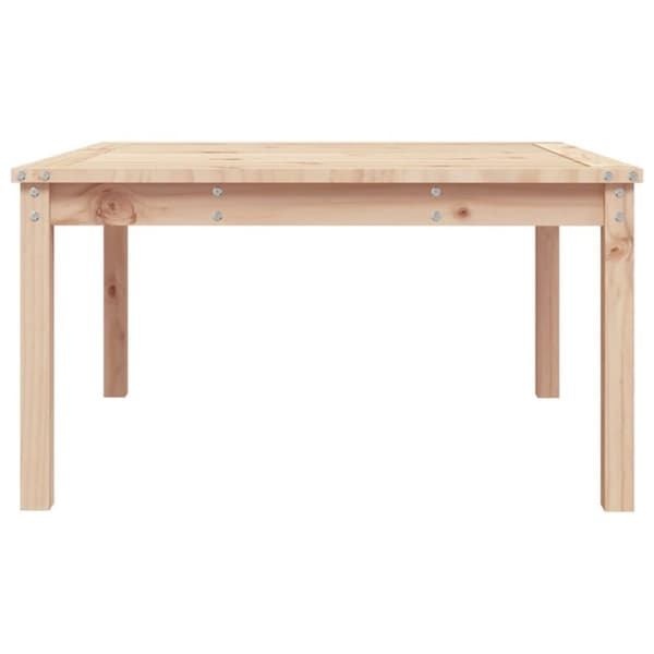 vidaXL havebord 82,5x82,5x45 cm massivt fyrretræ