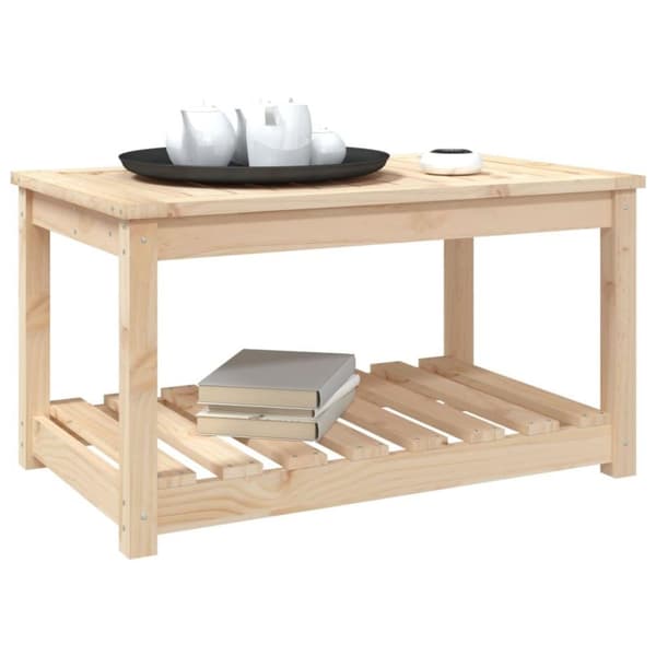 vidaXL havebord 82,5x50,5x45 cm massivt fyrretræ