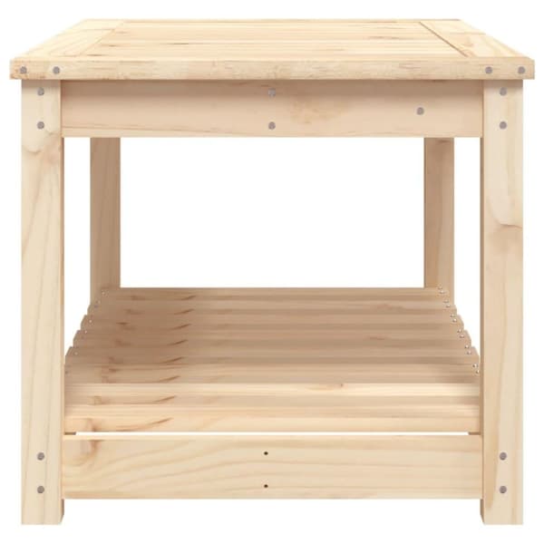 vidaXL havebord 82,5x50,5x45 cm massivt fyrretræ