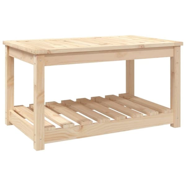 vidaXL havebord 82,5x50,5x45 cm massivt fyrretræ