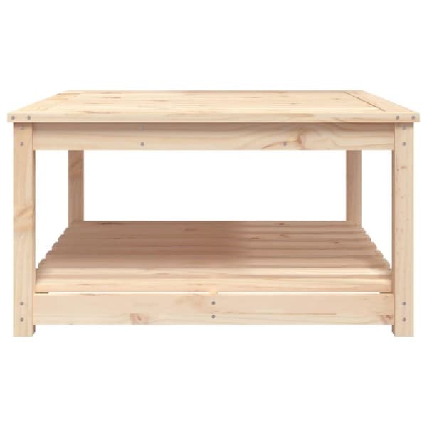 vidaXL havebord 82,5x82,5x45 cm massivt fyrretræ