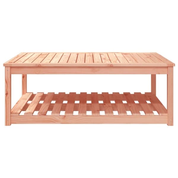vidaXL havebord 121x82,5x45 cm massivt douglasgran