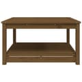 Miniatyrbilde 6 av 8: vidaXL Hagebord honningbrun 82,5x82,5x45 cm heltre furu