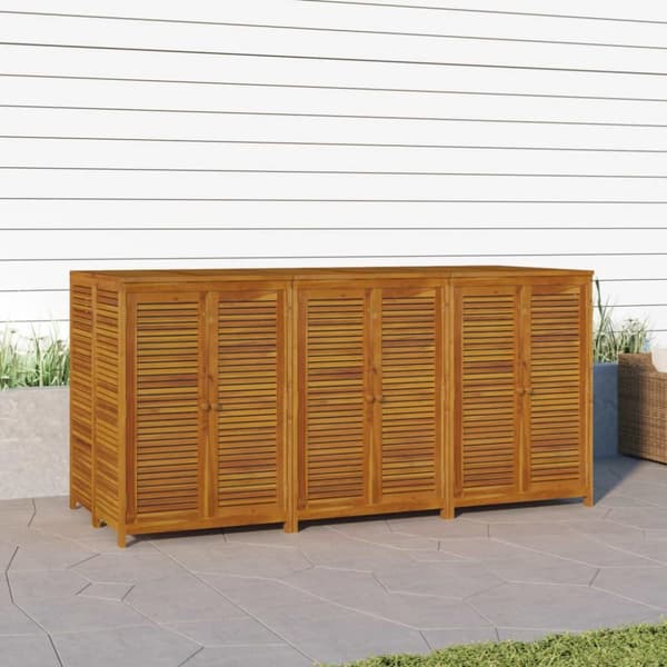 vidaXL Putekasse 210x87x104 cm heltre akasie
