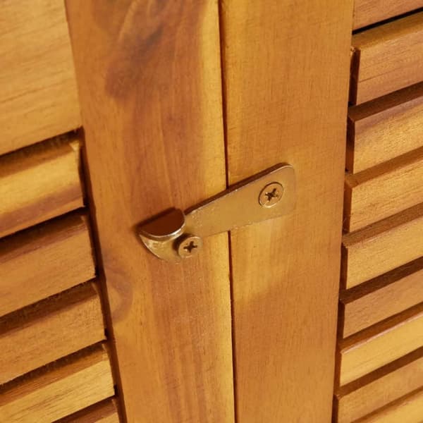 vidaXL Putekasse 210x87x104 cm heltre akasie