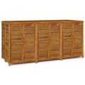 Miniatyrbilde 1 av 8: vidaXL Putekasse 210x87x104 cm heltre akasie