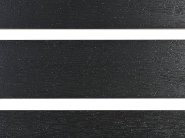 Matbord för trädgården Svart och Silver aluminiumram för 6 personer 180 x 90 cm Modern design