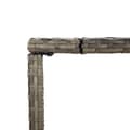Miniatyrbilde 5 av 6: vidaXL Barbord med glassplate grå 180x70x110 cm polyrotting