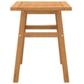 Miniatyrbilde 4 av 7: vidaXL Sidebord 45x45x60 cm heltre akasie