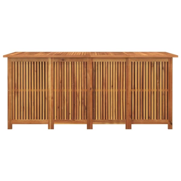 vidaXL Ulkosäilytyslaatikko 175x80x75 cm täysi akasiapuu