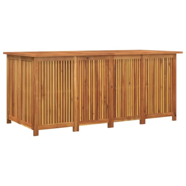 vidaXL Ulkosäilytyslaatikko 175x80x75 cm täysi akasiapuu