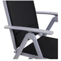 Miniatyrbillede 9 af 11: Rootz bordsæt - sort, sølv - aluminium, stof, glas - 62,9921 cm x 33,85 cm x 28,34 cm