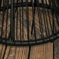 Miniatyrbillede 5 af 6: Rootz Havebord - Boho Style Havebord - Vejrbestandig - PE Rattan - Sort - 40cm x 40cm x 42cm
