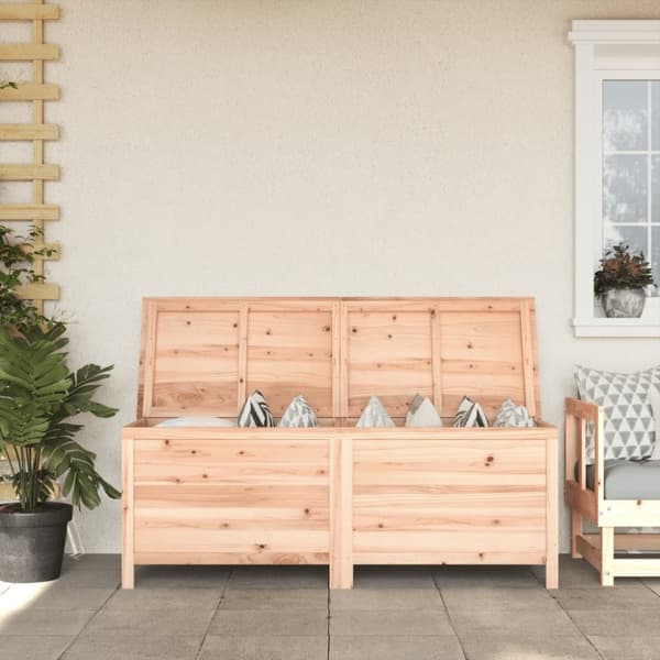 vidaXL opbevaringsboks til haven 150x50x56,5 cm massivt grantræ