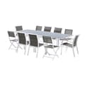 Miniatyrbild 3 av 5: Salongset Modul T 6/10 + F 6 + C 4 Full Glass Vit Wilsa Garden