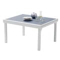 Miniatyrbild 2 av 6: Modulo T 6/10 Full White Glass Trädgårdsbord Wilsa Garden