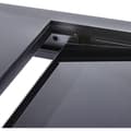 Miniatyrbild 6 av 6: Modulo T 4 / 8 Full Black Glass Trädgårdsbord Wilsa Garden