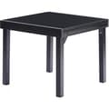 Miniatyrbild 1 av 6: Modulo T 4 / 8 Full Black Glass Trädgårdsbord Wilsa Garden