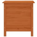Miniatyrbillede 4 af 8: vidaXL opbevaringsboks til haven 50x49x56,5 cm massivt grantræ brun