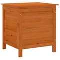 Miniatyrbillede 2 af 8: vidaXL opbevaringsboks til haven 50x49x56,5 cm massivt grantræ brun