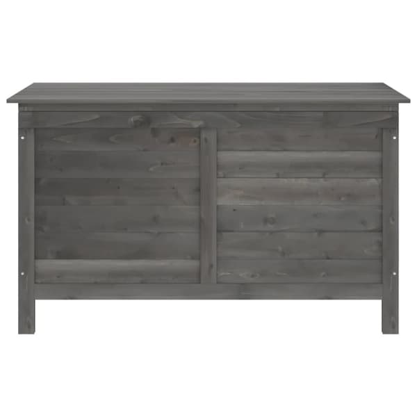 vidaXL Putekasse antrasitt 99x49,5x58,5 cm heltre gran
