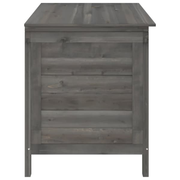 vidaXL Putekasse antrasitt 99x49,5x58,5 cm heltre gran