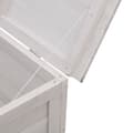 Miniatyrbilde 7 av 8: vidaXL Putekasse hvit 99x49,5x58,5 cm heltre gran