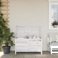 Miniatyrbilde 1 av 8: vidaXL Putekasse hvit 99x49,5x58,5 cm heltre gran