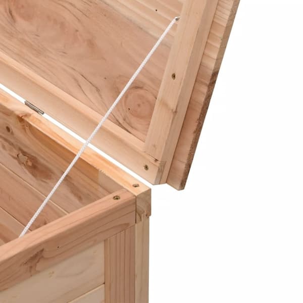 vidaXL Putekasse 198,5x50x56,5 cm heltre gran