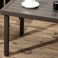 Miniatyrbillede 4 af 6: Rootz Havebord - Sidebord - Stålstel - Metalplade - Brun - 91 x 51 x 46 cm