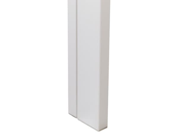 Trädgårdsbord Beige och Vit Aluminiumram Plywood 6 Sittplatser Rost UV-beständigt Modernt