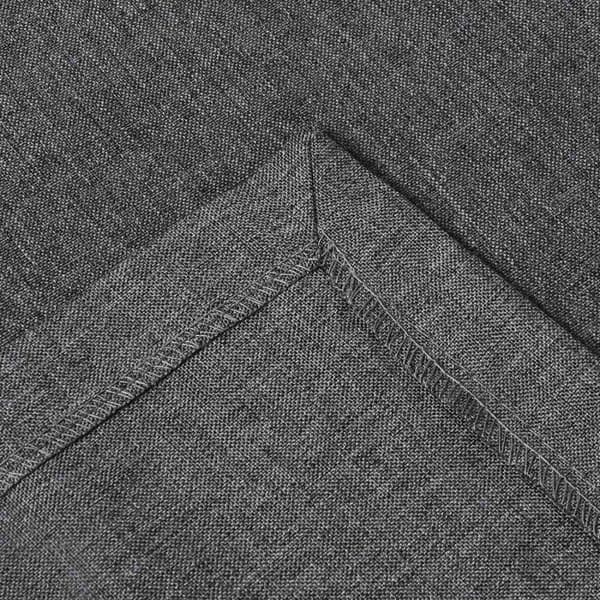 Rootz Bordsduk - Matbordsunderlag - Linneöverdrag - Måltidsmatta - Bordsdraperi - Bankettöverdrag - Matsalsduk - Grå - 130x220cm