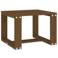 Miniatyrbilde 1 av 8: vidaXL Hagebord honningbrun 40x38x28,5 cm heltre furu