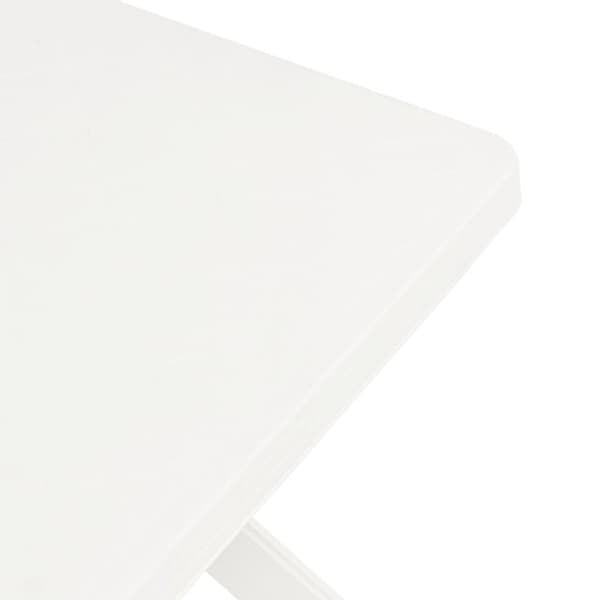 bistrobord 70x70x72 cm plast hvid