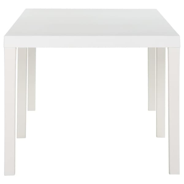 havebord 220x90x72 cm PP hvid