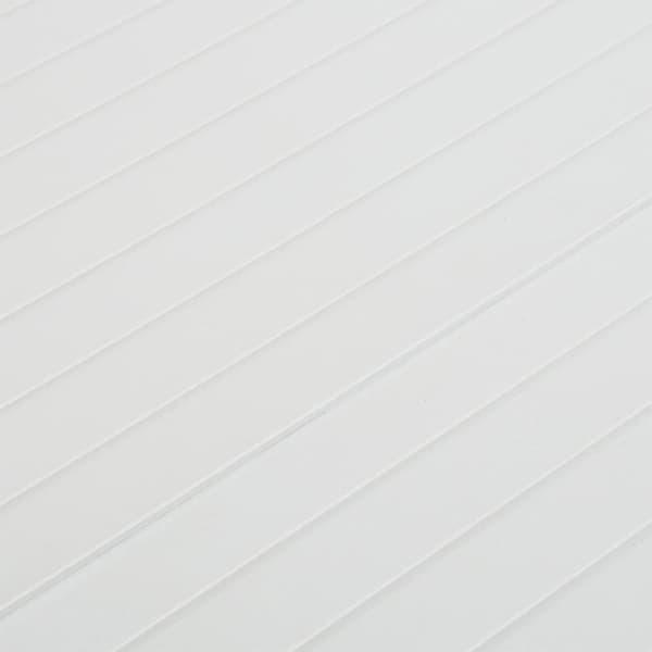 havebord 220x90x72 cm PP hvid
