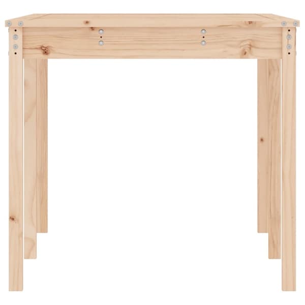 havebord 159,5x82,5x76 cm massivt fyrretræ