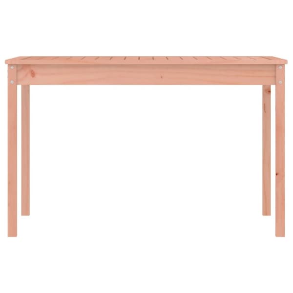 havebord 121x82,5x76 cm massivt douglasgran