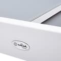Miniatyrbild 4 av 6: Modulo T 4 / 8 Full White Glass Trädgårdsbord Wilsa Garden