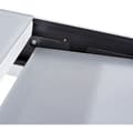 Miniatyrbild 5 av 6: Modulo T 4 / 8 Full White Glass Trädgårdsbord Wilsa Garden