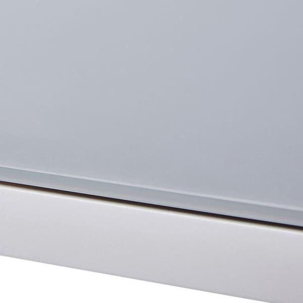Modulo T 4 / 8 Full White Glass Trädgårdsbord Wilsa Garden