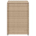 Miniatyrbillede 5 af 11: vidaXL gasflaskeskjuler 40x40x60 cm polyrattan beige
