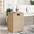 Miniatyrbillede 11 af 11: vidaXL gasflaskeskjuler 40x40x60 cm polyrattan beige