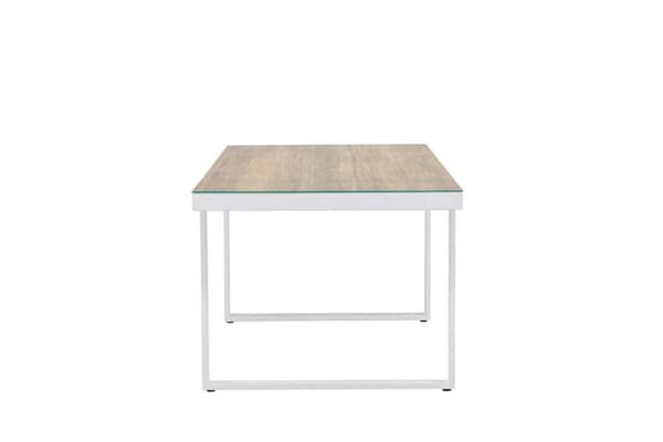 Merlo hagebord 90x200cm hvit.