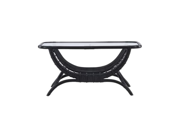Moana havebord sidebord 60x96cm sort.